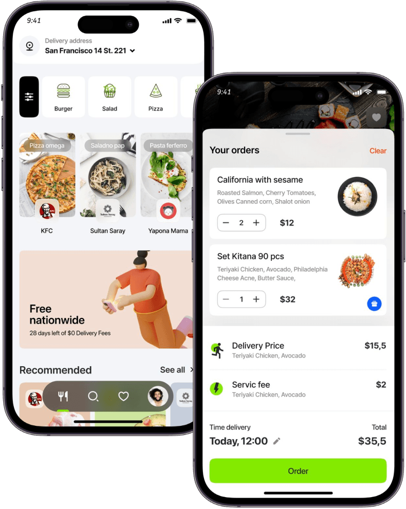 grocery customer app